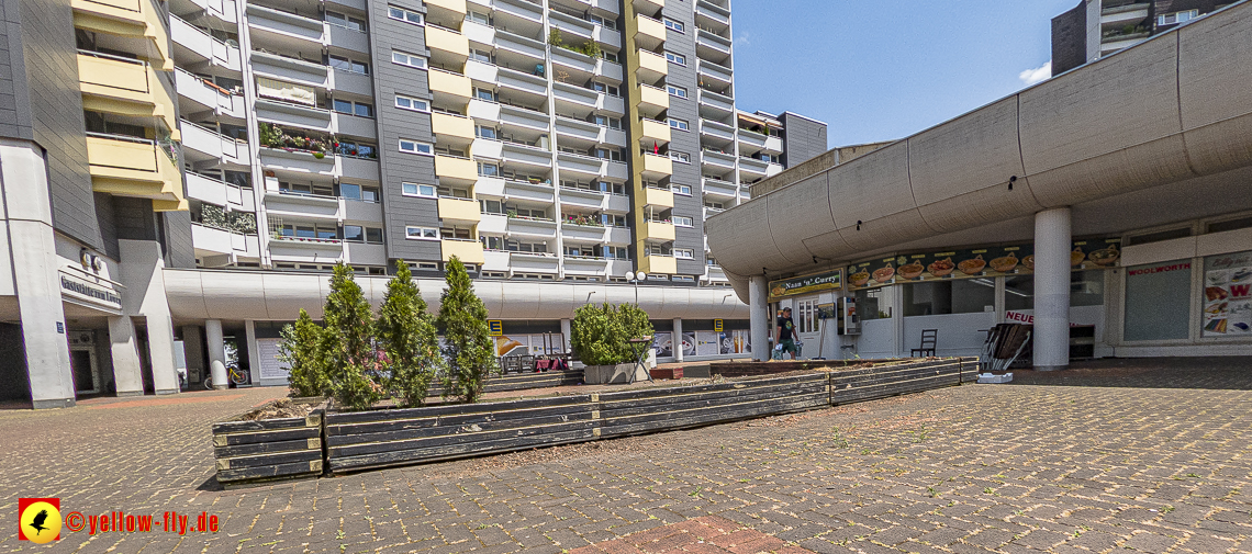 12.06.2023 - kein Grün mehr im Biergarten im Marx-Zentrum
